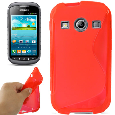 S Line Anti-skid TPU Protection Case for Galaxy Xcover 2 / S7710