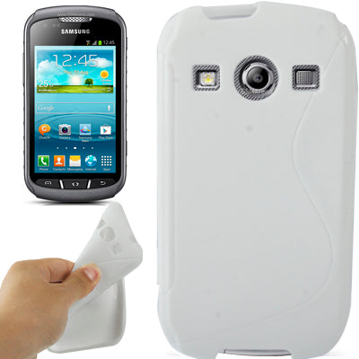 S Line Anti-skid TPU Protection Case for Galaxy Xcover 2 / S7710