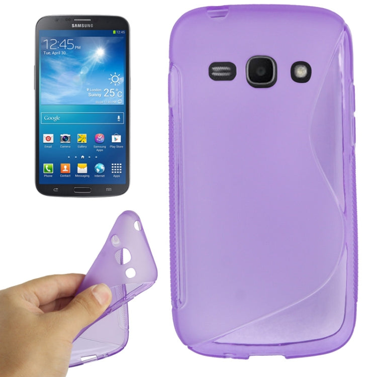 S Line Anti-skid Protection TPU Case for Galaxy Ace 3 / S7272