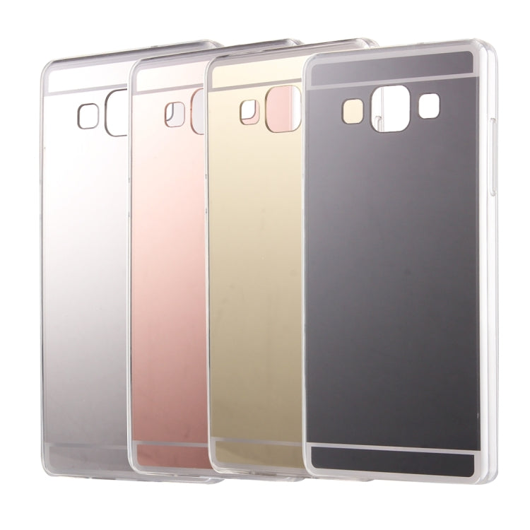 For Galaxy A7 / A700 Electroplating Mirror TPU Protective Case