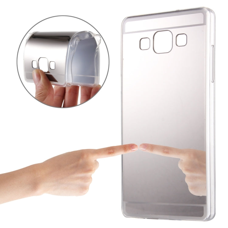 For Galaxy A8 / A800 Electroplating Mirror TPU Protective Case