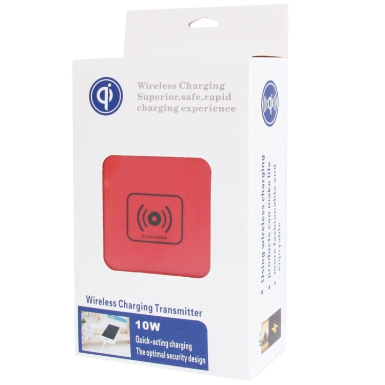 Qi Standard Ultra Slim Wireless Charger Mat / Wireless Charging Transmitter, For iPhone 8 / 8 Plus / X &  Galaxy S6 / Note III / N9000, Nokia Lumia 920 / Lumia 820 / LG Nexus 4 / HTC 8X / Droid DNA / Galaxy S III / Samsung Note II / Galaxy S IV / i9500