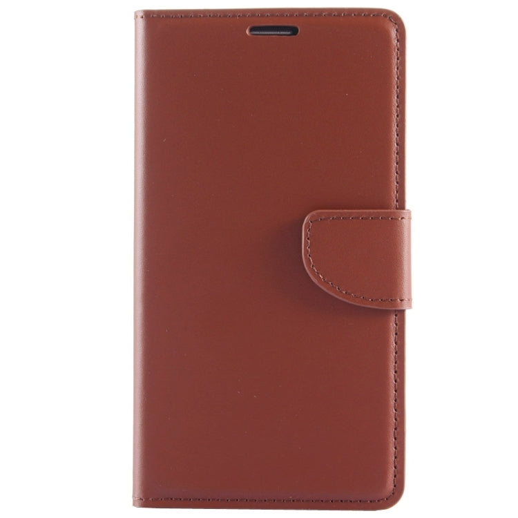 Split Leather Case with Holder & Card Slots for Galaxy Note 4 / N910