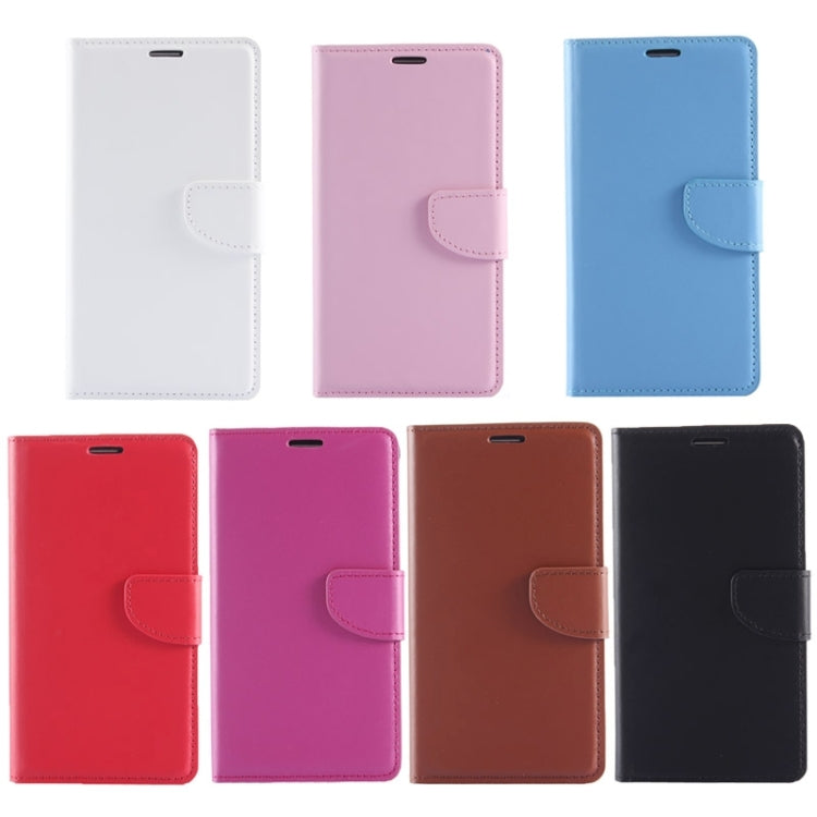 Split Leather Case with Holder & Card Slots for Galaxy Note 4 / N910