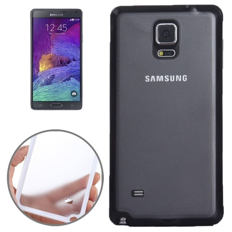 TPU + Transparent Frosted PC Protective Case for Galaxy Note 4 / N910