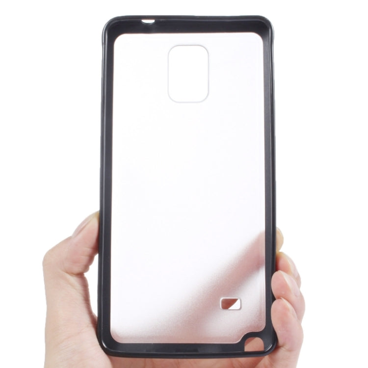 TPU + Transparent Frosted PC Protective Case for Galaxy Note 4 / N910