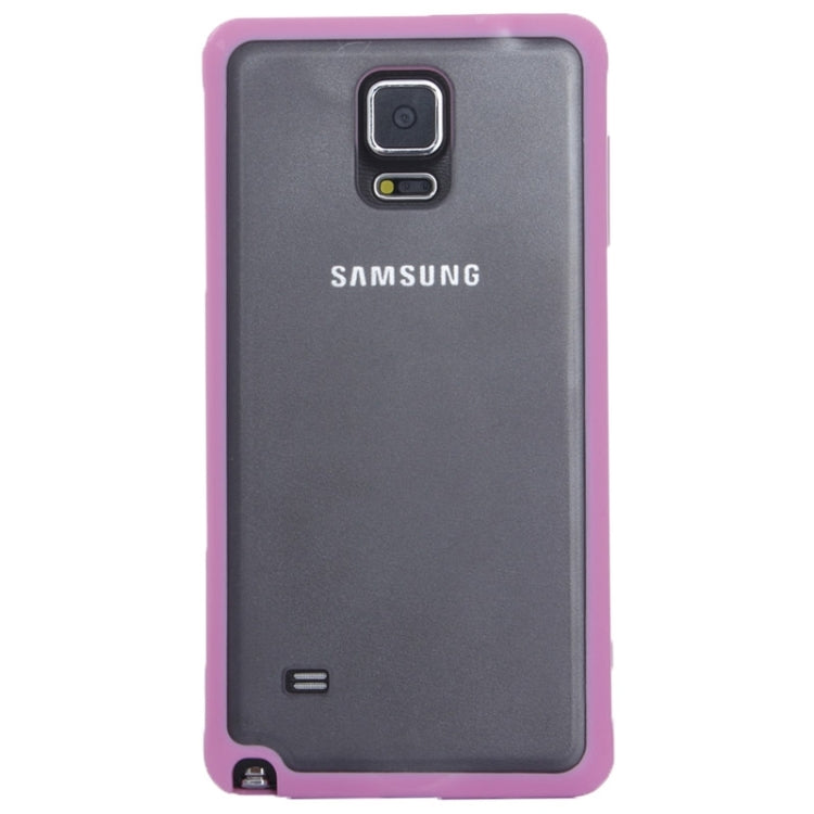 TPU + Transparent Frosted PC Protective Case for Galaxy Note 4 / N910