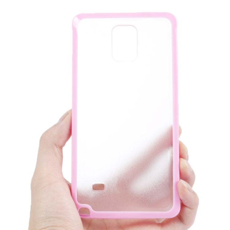 TPU + Transparent Frosted PC Protective Case for Galaxy Note 4 / N910