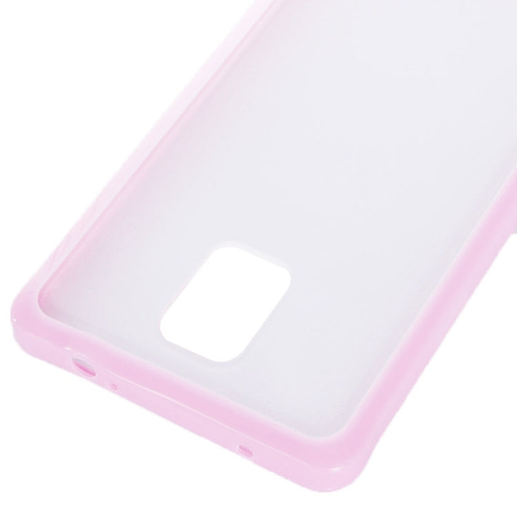 TPU + Transparent Frosted PC Protective Case for Galaxy Note 4 / N910