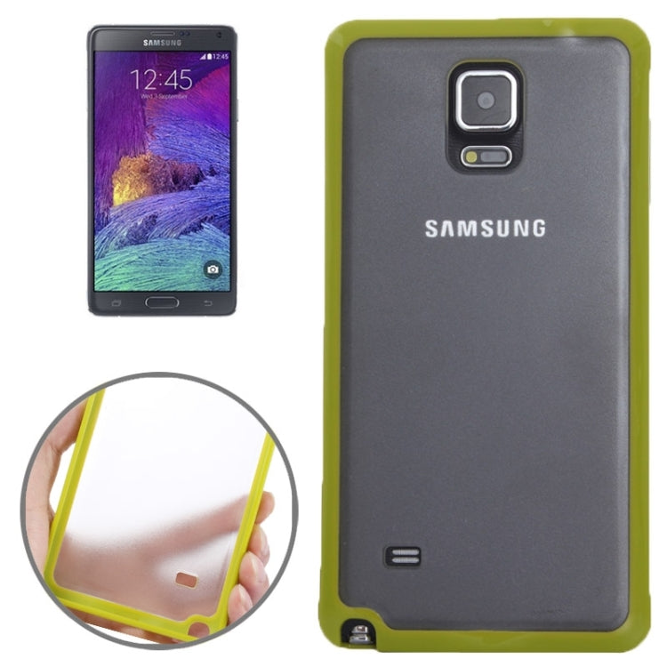 TPU + Transparent Frosted PC Protective Case for Galaxy Note 4 / N910