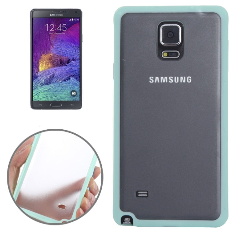 TPU + Transparent Frosted PC Protective Case for Galaxy Note 4 / N910