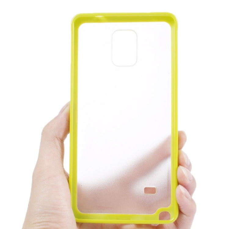 TPU + Transparent Frosted PC Protective Case for Galaxy Note 4 / N910