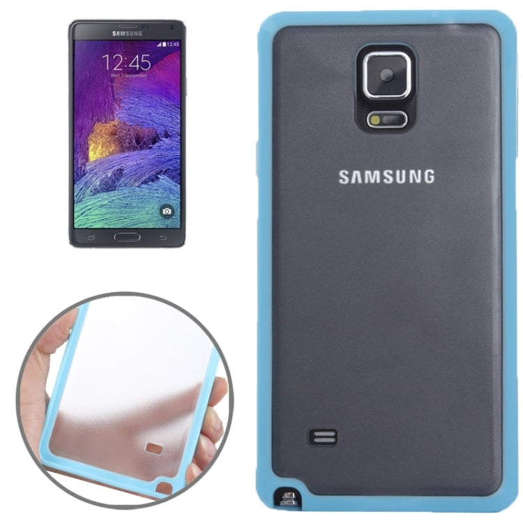 TPU + Transparent Frosted PC Protective Case for Galaxy Note 4 / N910