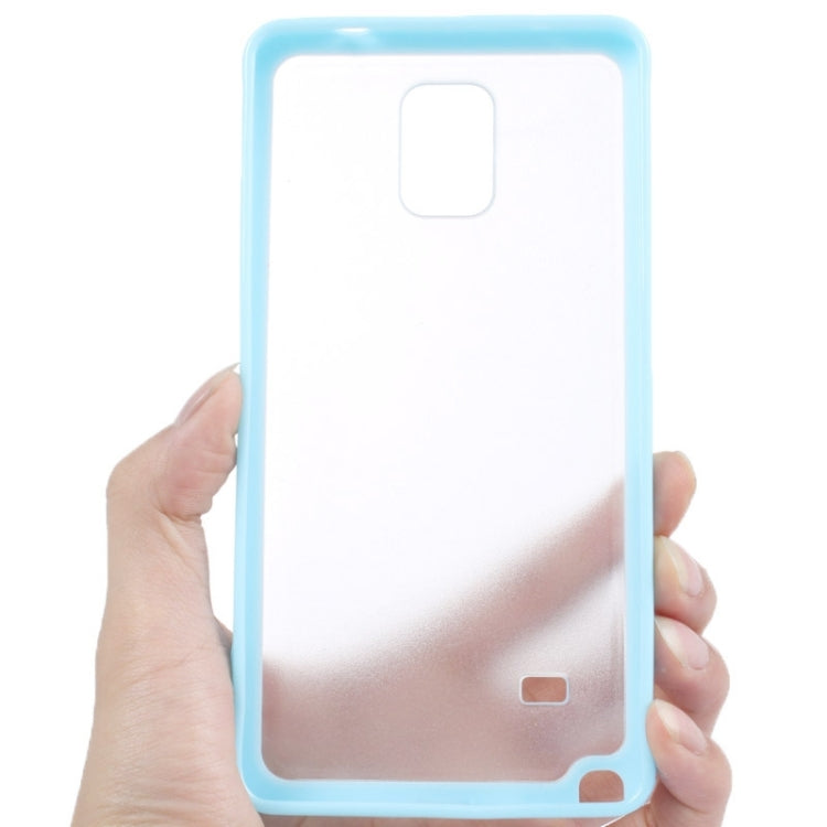 TPU + Transparent Frosted PC Protective Case for Galaxy Note 4 / N910