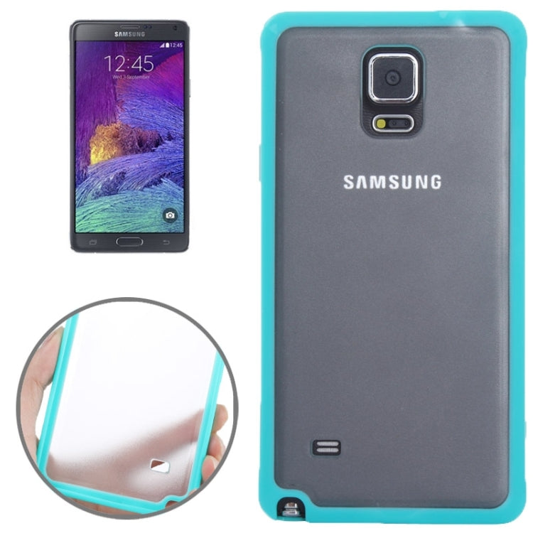 TPU + Transparent Frosted PC Protective Case for Galaxy Note 4 / N910