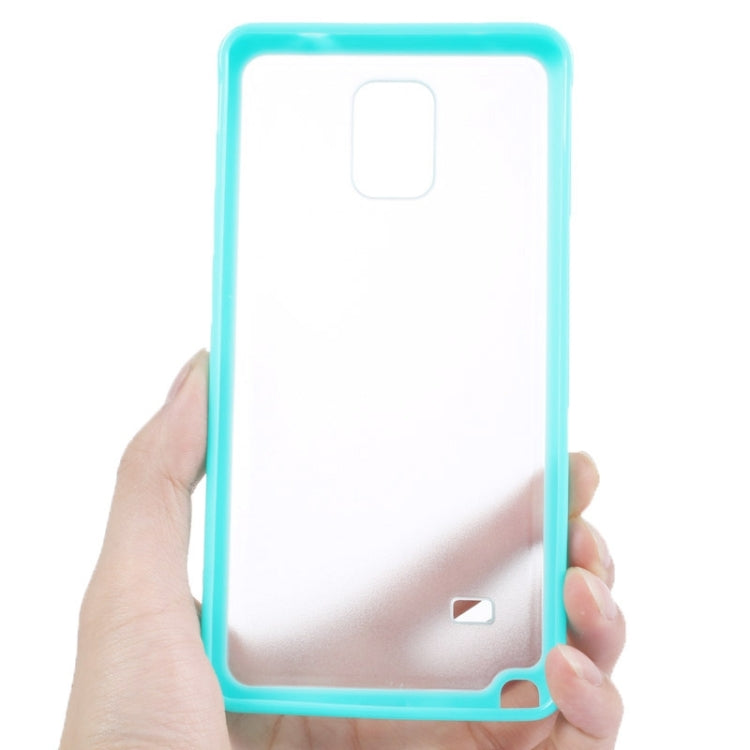 TPU + Transparent Frosted PC Protective Case for Galaxy Note 4 / N910