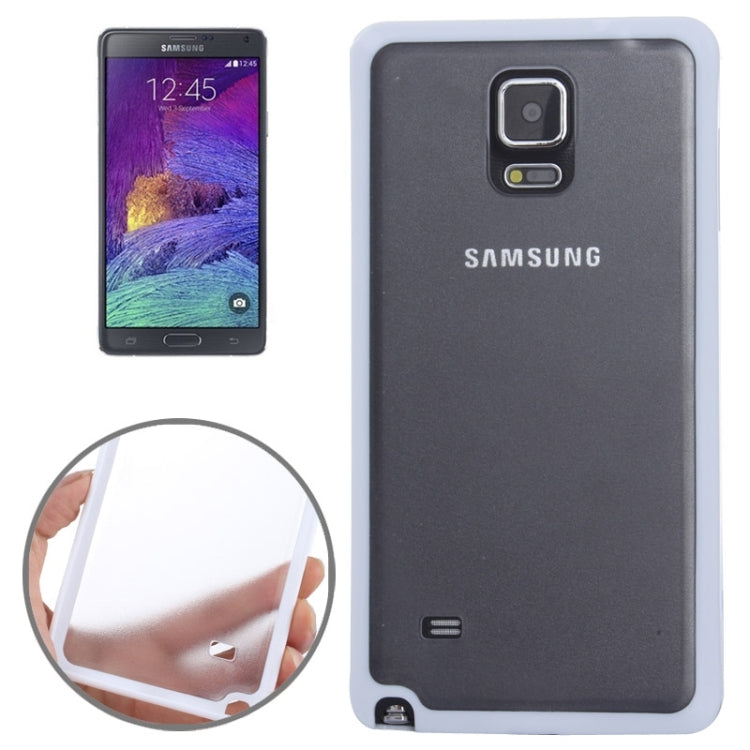 TPU + Transparent Frosted PC Protective Case for Galaxy Note 4 / N910