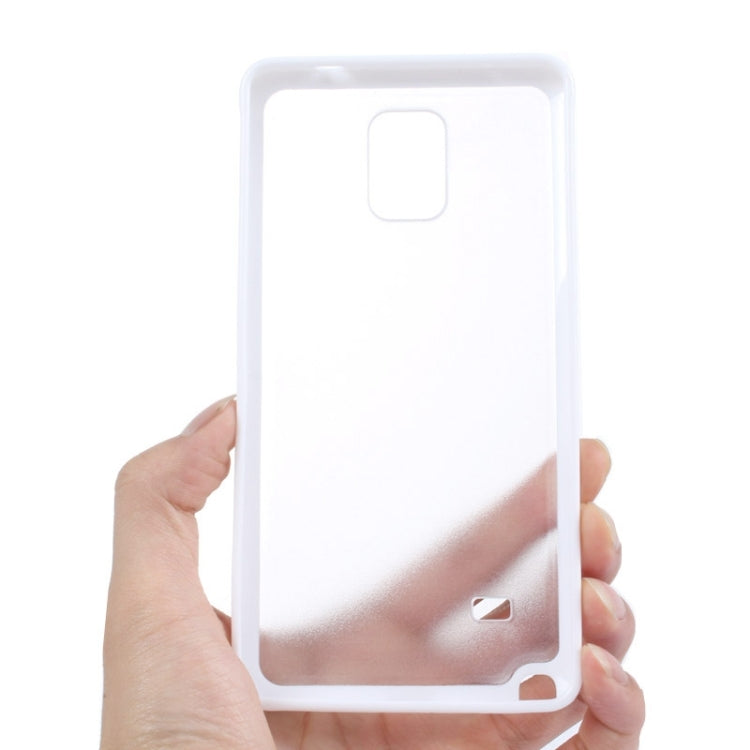 TPU + Transparent Frosted PC Protective Case for Galaxy Note 4 / N910