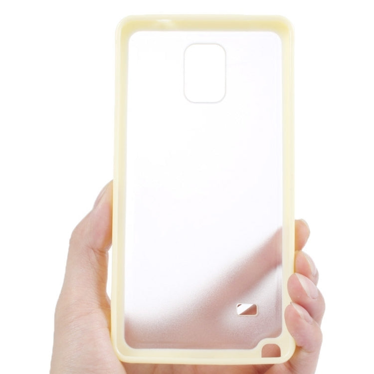 TPU + Transparent Frosted PC Protective Case for Galaxy Note 4 / N910