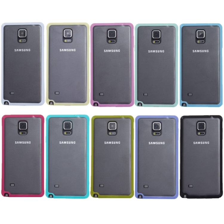 TPU + Transparent Frosted PC Protective Case for Galaxy Note 4 / N910