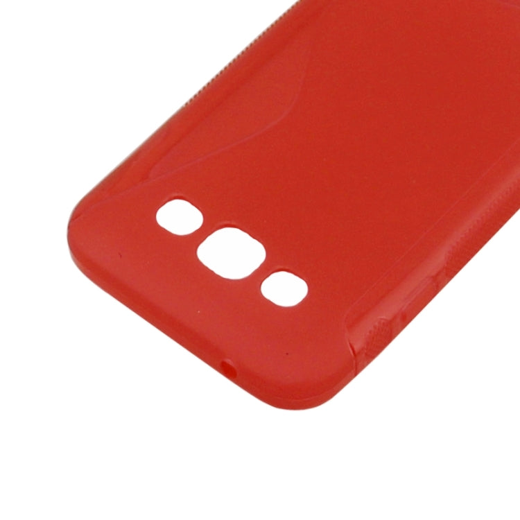 S Line Anti-slip Frosted TPU Protective Case for Galaxy E5 / E500F