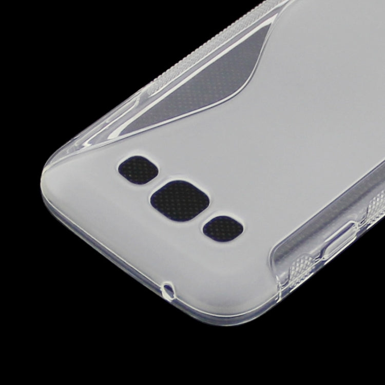 S Line Anti-slip Frosted TPU Protective Case for Galaxy E5 / E500F