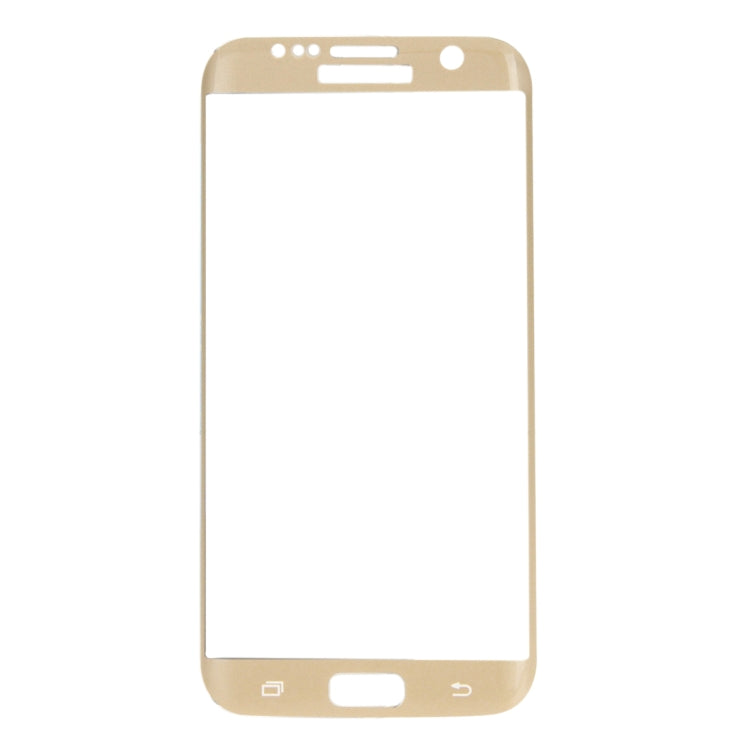 For Galaxy S7 Edge / G935 0.26mm 9H Surface Hardness 3D Explosion-proof Colorized Silk-screen Tempered Glass Full Screen Film