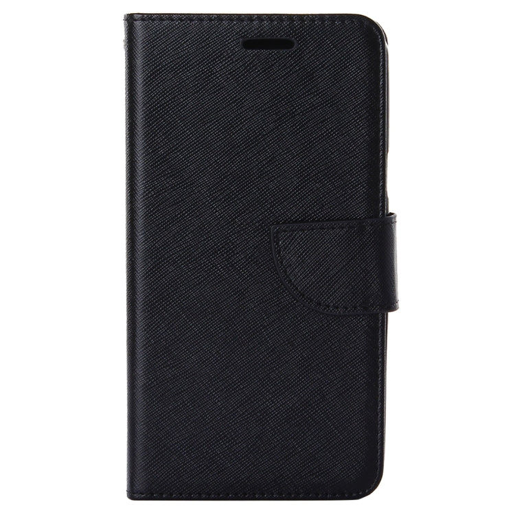 For Galaxy On5 / G550 Cross Texture Horizontal Flip Leather Case with Holder & Card Slots & Wallet