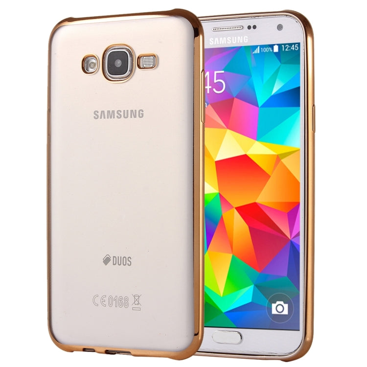 For Galaxy Grand Prime / G530 Electroplating Soft TPU Protective Cover Case
