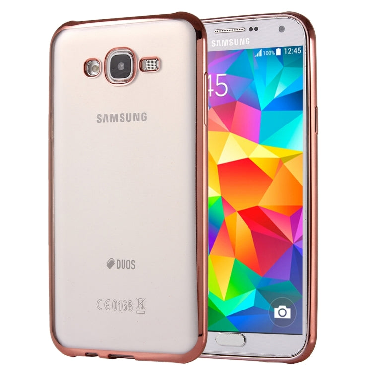 For Galaxy Grand Prime / G530 Electroplating Soft TPU Protective Cover Case