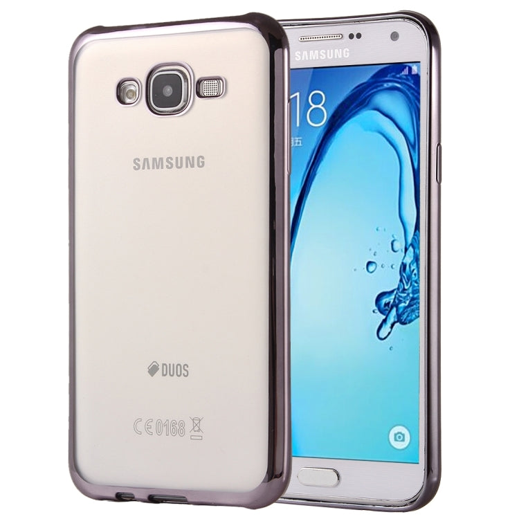 For Galaxy On5 / G550 Electroplating Soft TPU Protective Cover Case