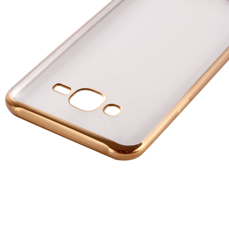 For Galaxy On7 / G600 Electroplating Soft TPU Protective Cover Case