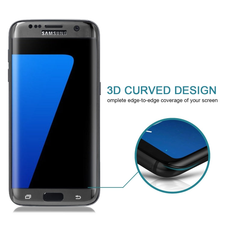 For Galaxy S7 Edge / G935 0.26mm 9H Surface Hardness Explosion-proof Colorized Electroplating Tempered Glass Full Screen Film