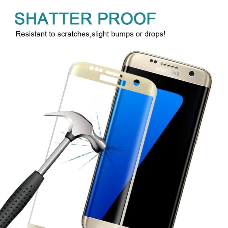 For Galaxy S7 Edge / G935 0.26mm 9H Surface Hardness Explosion-proof Colorized Electroplating Tempered Glass Full Screen Film