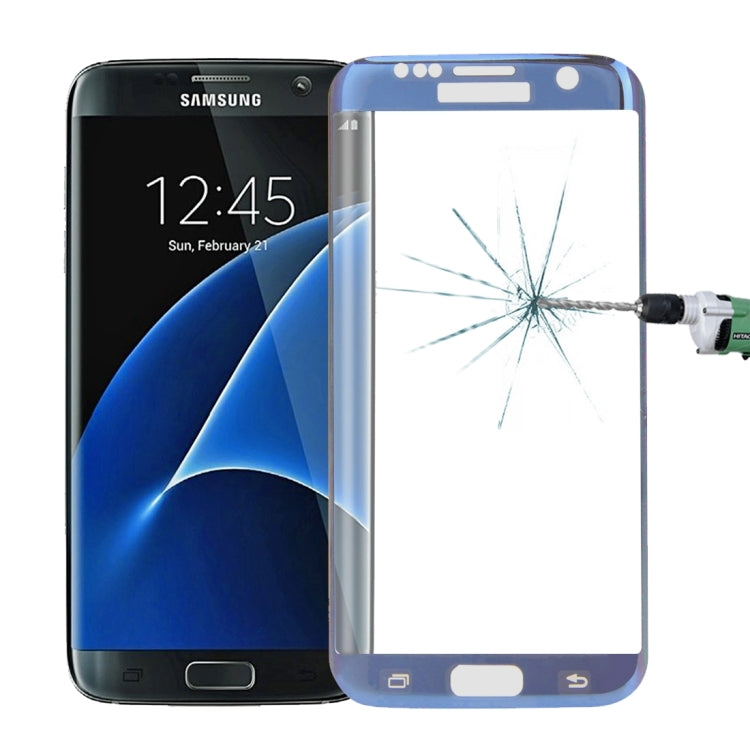 For Galaxy S7 Edge / G935 0.26mm 9H Surface Hardness Explosion-proof Colorized Electroplating Tempered Glass Full Screen Film
