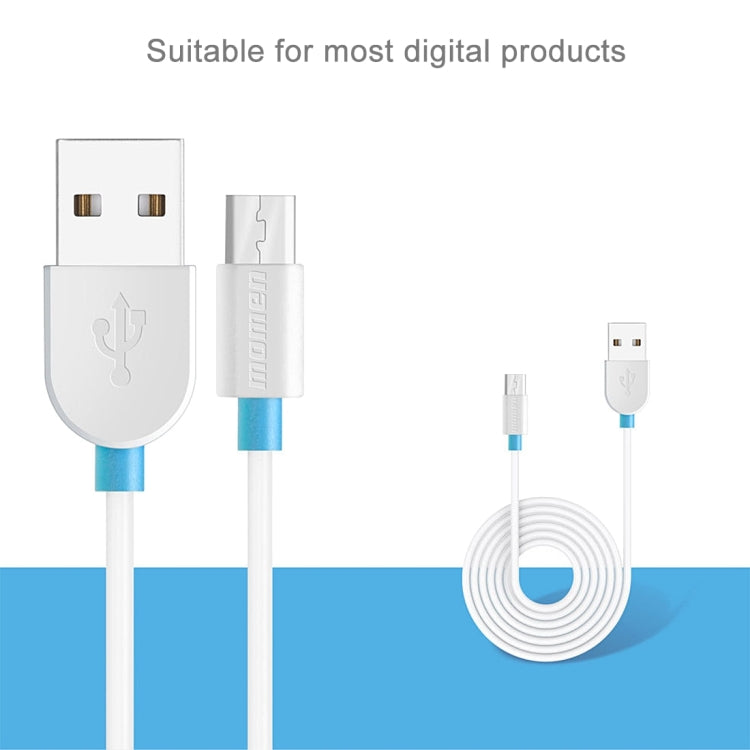 momen High Speed 1M TPE Material Micro USB to USB 2.0 Data Sync Charging Cable for Galaxy S7 Edge / S7 / S6 / S6 Edge / S6 Edge+ / Note 5 Edge, HTC, Sony, Huawei, Xiaomi, Lenovo