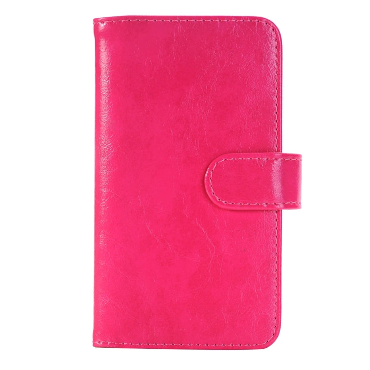 For Galaxy S7/G930 Crazy Horse Texture Horizontal Flip Leather Case with 3 Pages of Card Slots & Wallet & Holder
