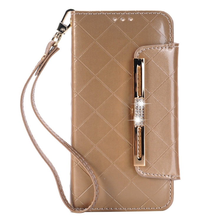 For Galaxy S7/G930 Horizontal Flip Leather Case of Hardware Diamond Handbag with Card Slots & Wallet & Holder