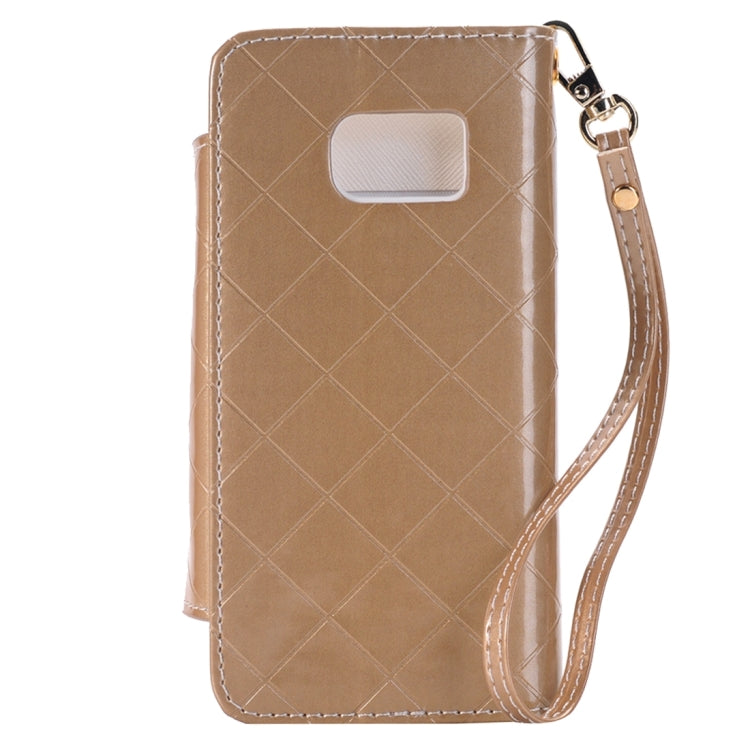 For Galaxy S7/G930 Horizontal Flip Leather Case of Hardware Diamond Handbag with Card Slots & Wallet & Holder