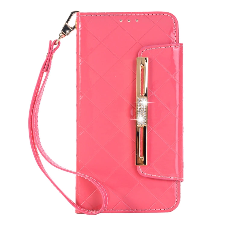 For Galaxy S7/G930 Horizontal Flip Leather Case of Hardware Diamond Handbag with Card Slots & Wallet & Holder