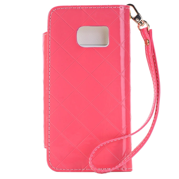 For Galaxy S7/G930 Horizontal Flip Leather Case of Hardware Diamond Handbag with Card Slots & Wallet & Holder