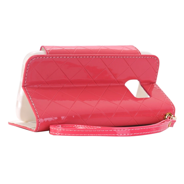 For Galaxy S7/G930 Horizontal Flip Leather Case of Hardware Diamond Handbag with Card Slots & Wallet & Holder
