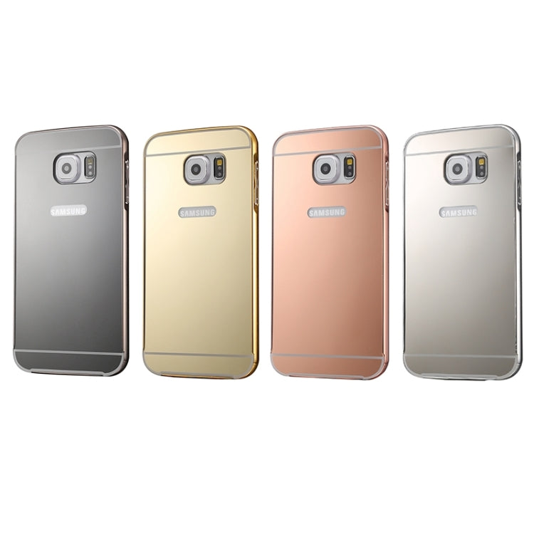 Push-pull Style Metal Plating Bumper Frame + Acrylic Back Cover Combination Case for Galaxy Note 5 / N920