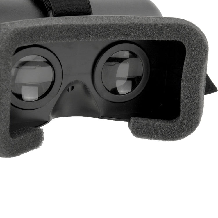 NJ-1688C DIY 3D Cardboard Head Mount Plastic Virtual Reality 3D Video Glasses for iPhone 6 Plus / Galaxy Note 4 / 3 etc. 5.5 inch - 6.3 inch Android iOS Smartphone