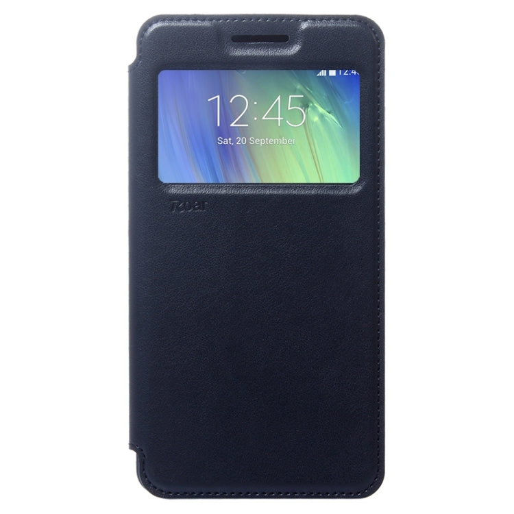 Crazy Horse Texture Horizontal Flip Leather Case with Card Slots & Call Display ID & Holder for Galaxy A7