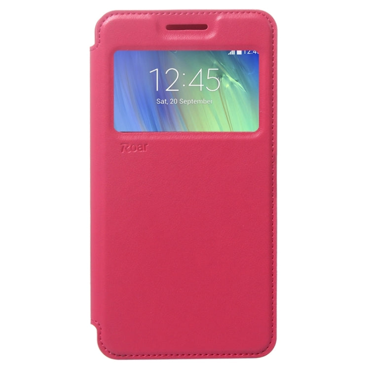 Crazy Horse Texture Horizontal Flip Leather Case with Card Slots & Call Display ID & Holder for Galaxy A7