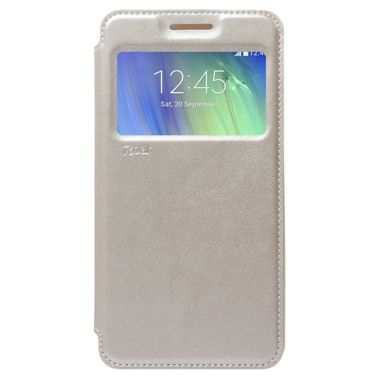Crazy Horse Texture Horizontal Flip Leather Case with Card Slots & Call Display ID & Holder for Galaxy A7