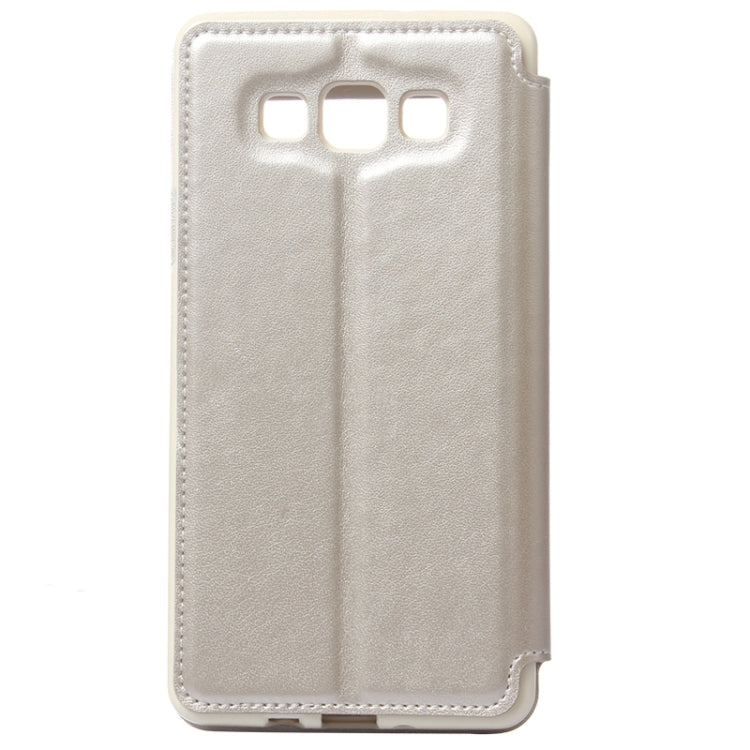Crazy Horse Texture Horizontal Flip Leather Case with Card Slots & Call Display ID & Holder for Galaxy A7