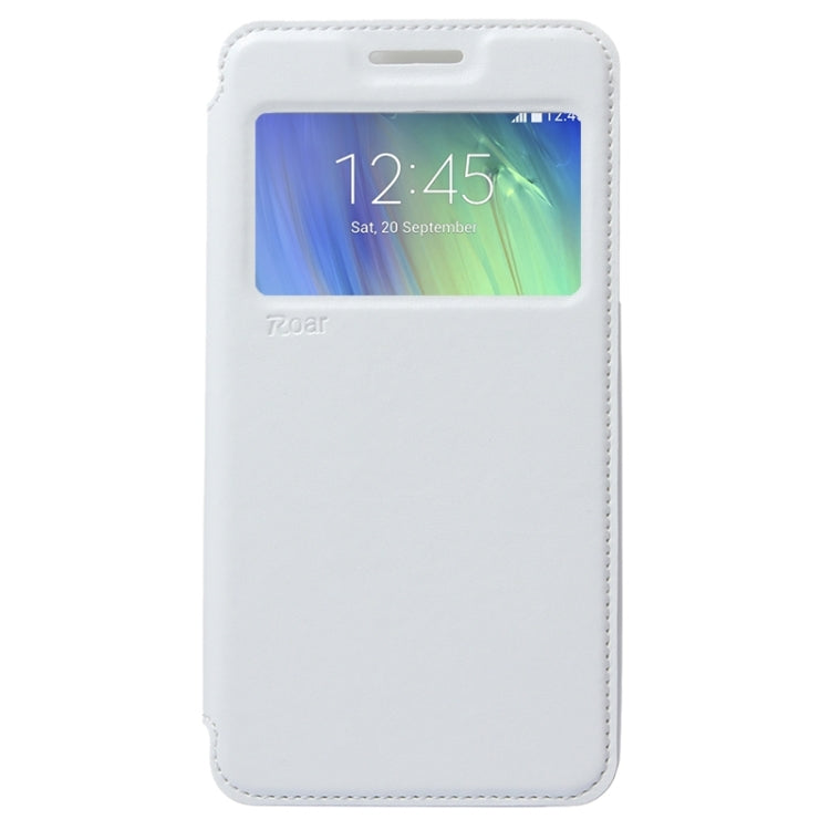 Crazy Horse Texture Horizontal Flip Leather Case with Card Slots & Call Display ID & Holder for Galaxy A7