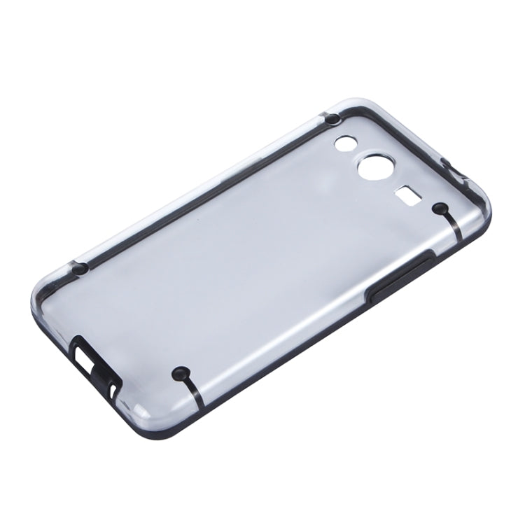 Luminous Frame Transparent Back Shell Plastic Case for Galaxy Core 2 / G355H